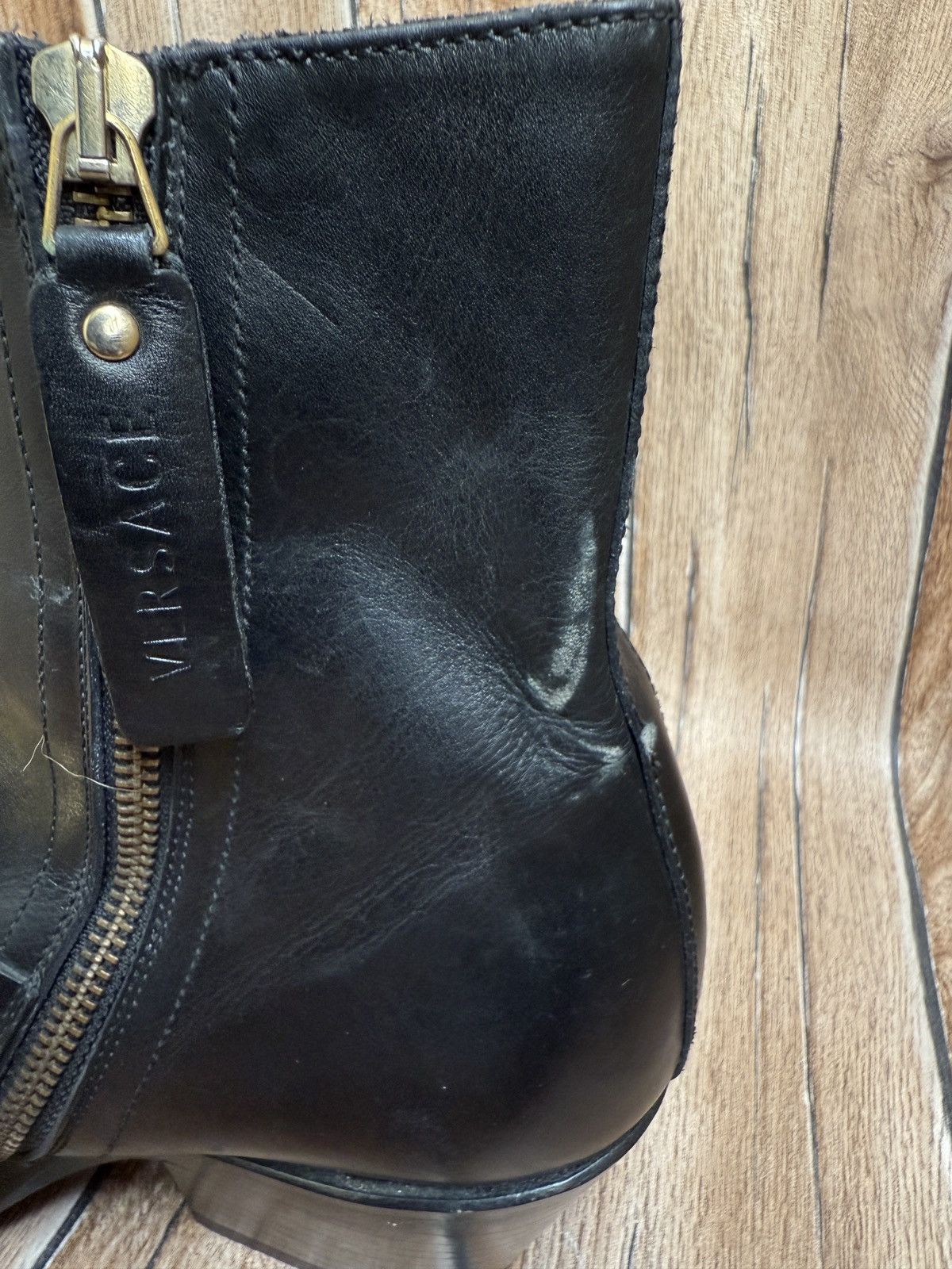 Versace 🔥🔥fw14 Western cowboy boots Size US 7.5 / EU 40-41 - 14 Thumbnail