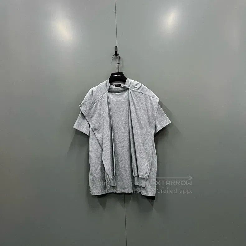 Balenciaga Balenciaga Layered Asymmetrical Short Sleeve Size US M / EU 48-50 / 2 - 1 Thumbnail