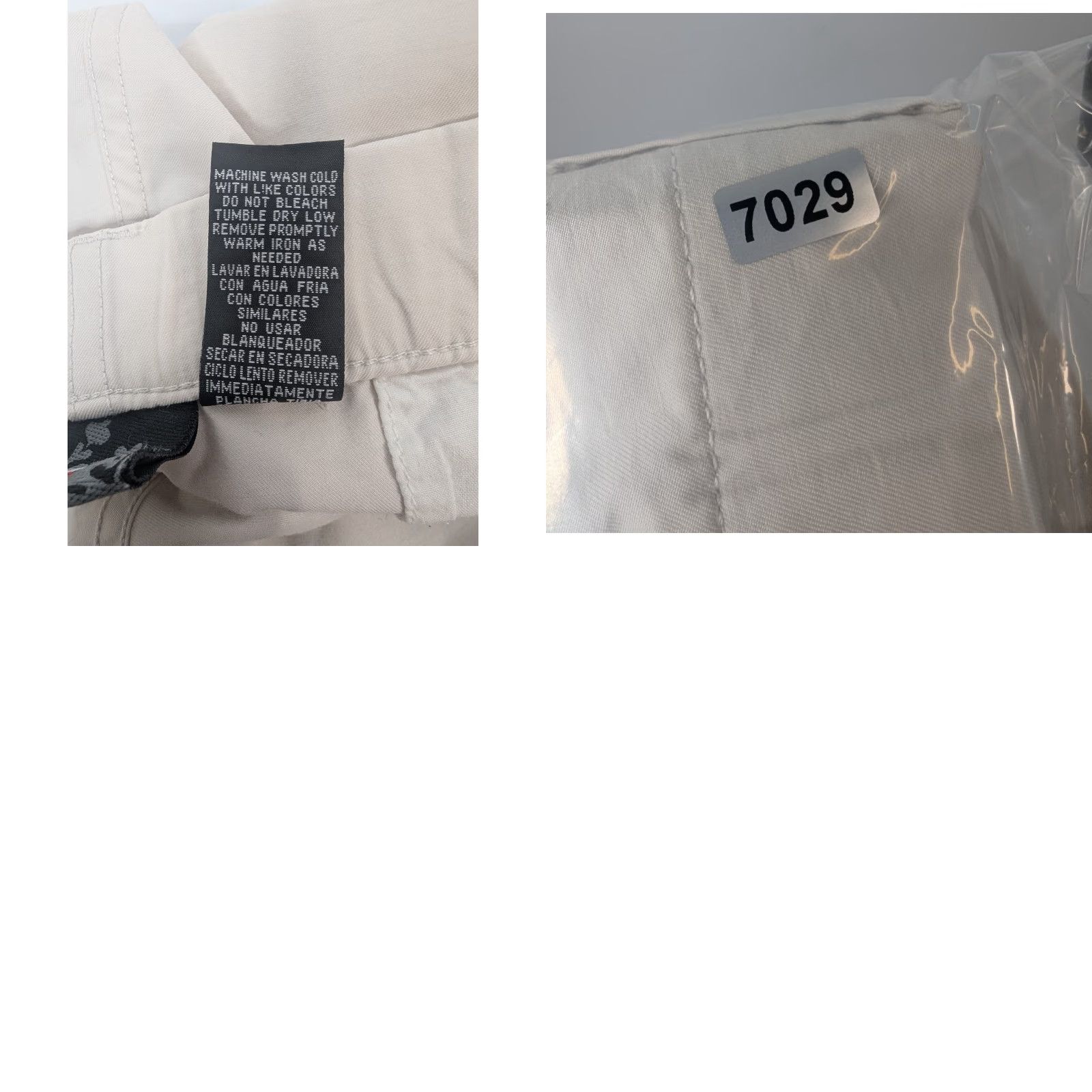Ocean Pacific VINTAGE Ocean Pacific OP Sport Cargo Shorts Men XL Beige Cotton Canvas Cargo Pocket Regular Elastic Waist 90s Surf Size US 36 / EU 52 - 8 Thumbnail