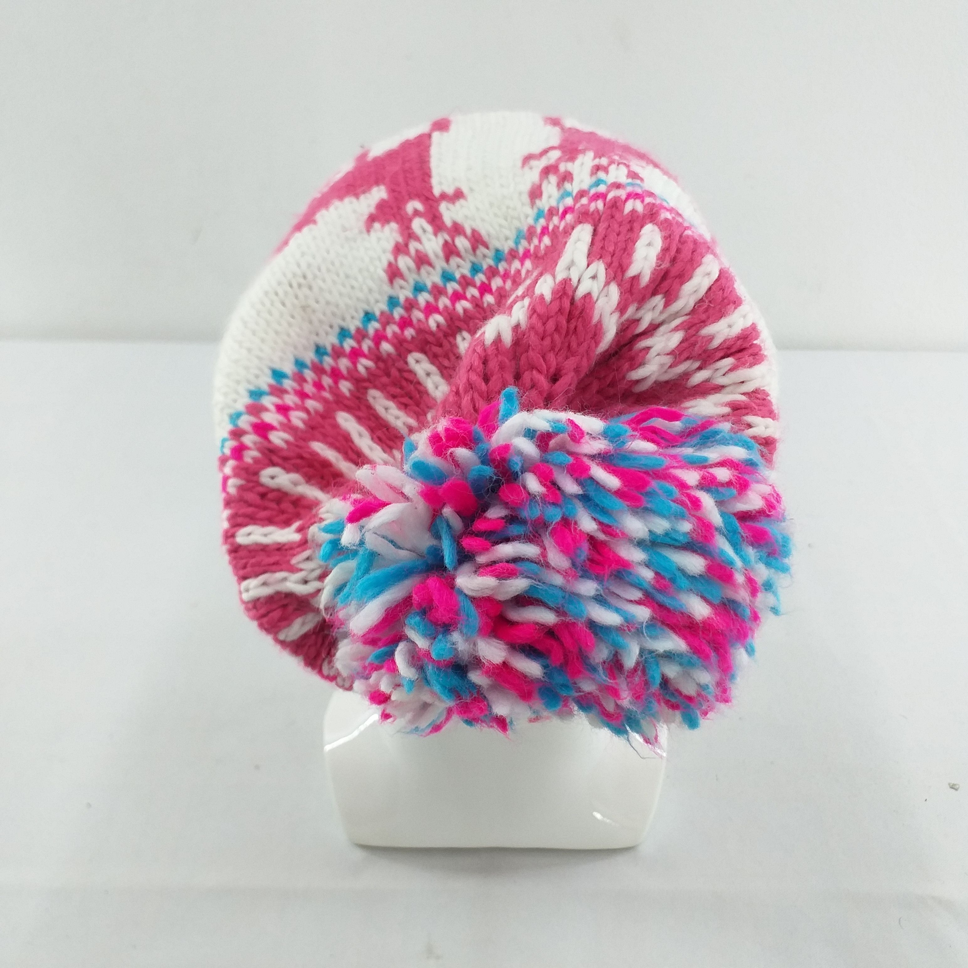 Japanese Brand Pink Deers Snow Cap Hat Beanie -BN044 Size ONE SIZE - 2 Thumbnail