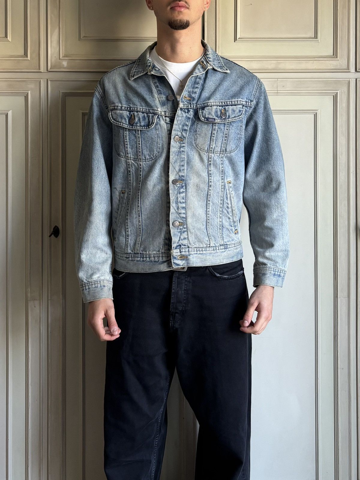 Lee × Vintage Vintage 1980s/1990s Lee Trucker Jacket MADE IN USA Size US M / EU 48-50 / 2 - 12 Thumbnail