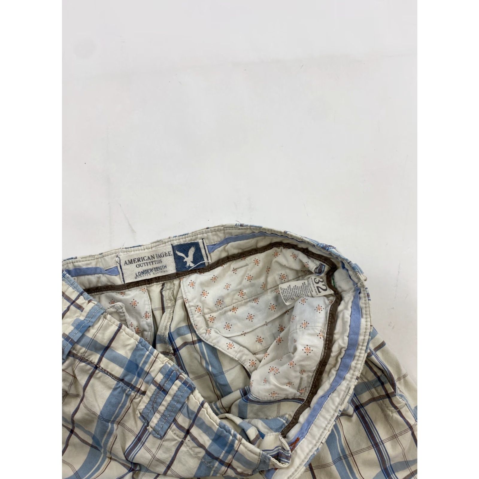 American Eagle Outfitters American Eagle Chino Plaid Short Mens 32 Multicolor Pattern Plaid Outdoor American Eagle Outfitters Mens 32 Chino Shorts Size US 32 / EU 48 - 2 Thumbnail