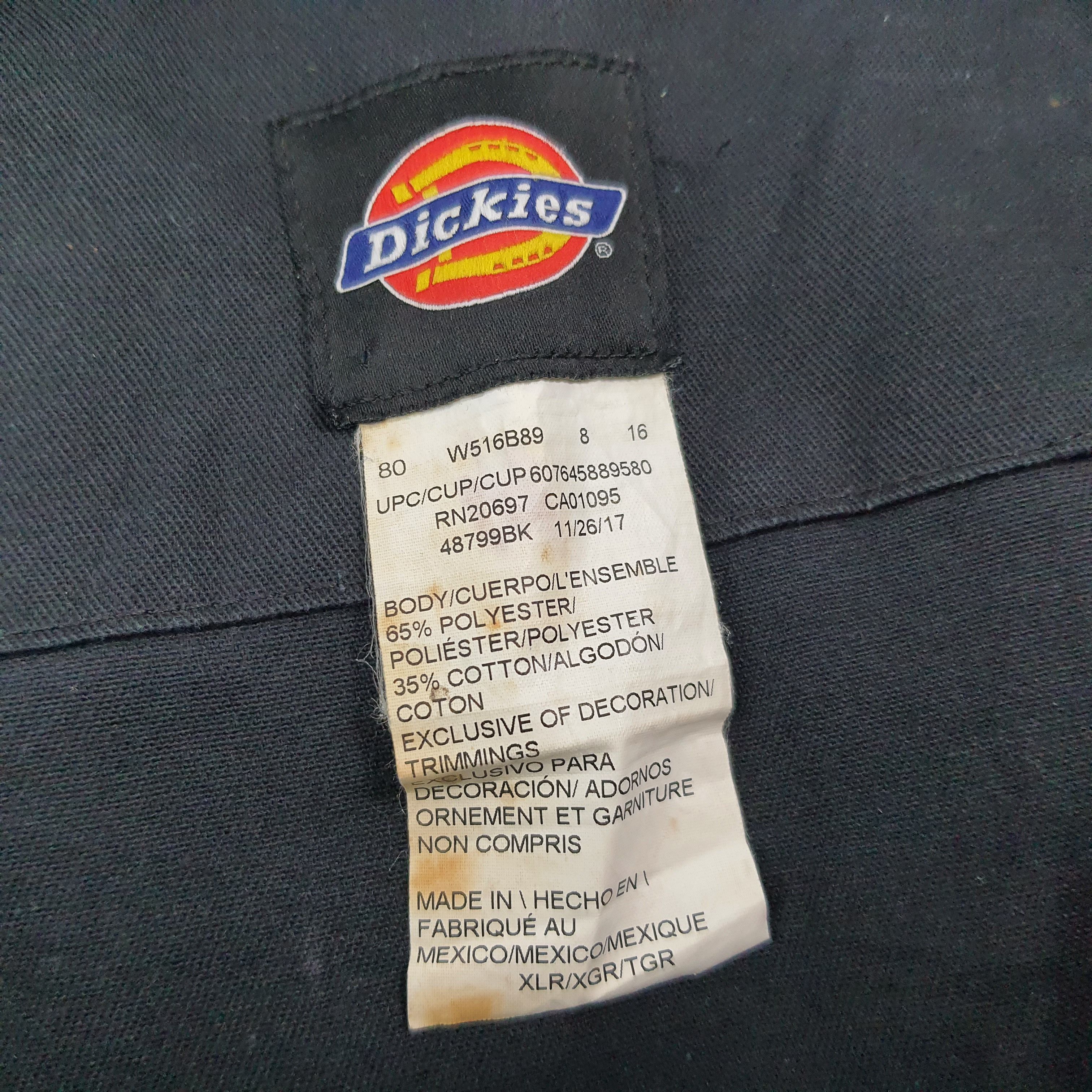 Dickies Vintage Dickies Custom Logo Workwear Coverall C277N20 Size US L / EU 52-54 / 3 - 8 Thumbnail