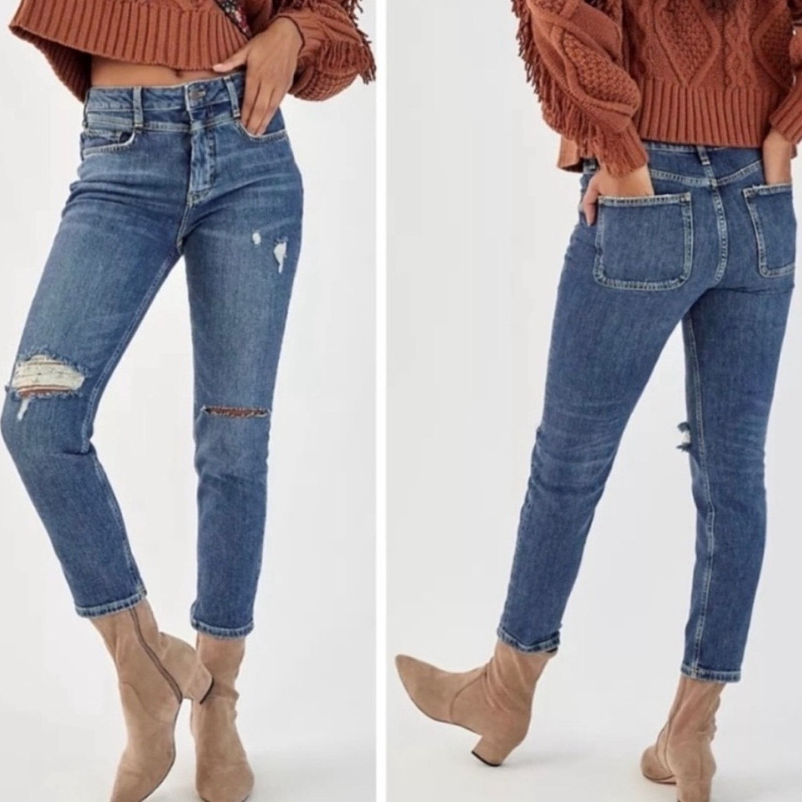 Anthropologie PILCRO by Anthropologie Denim Jeans Women’s Size US 27 Size 27" / US 4 / IT 40 - 1 Thumbnail