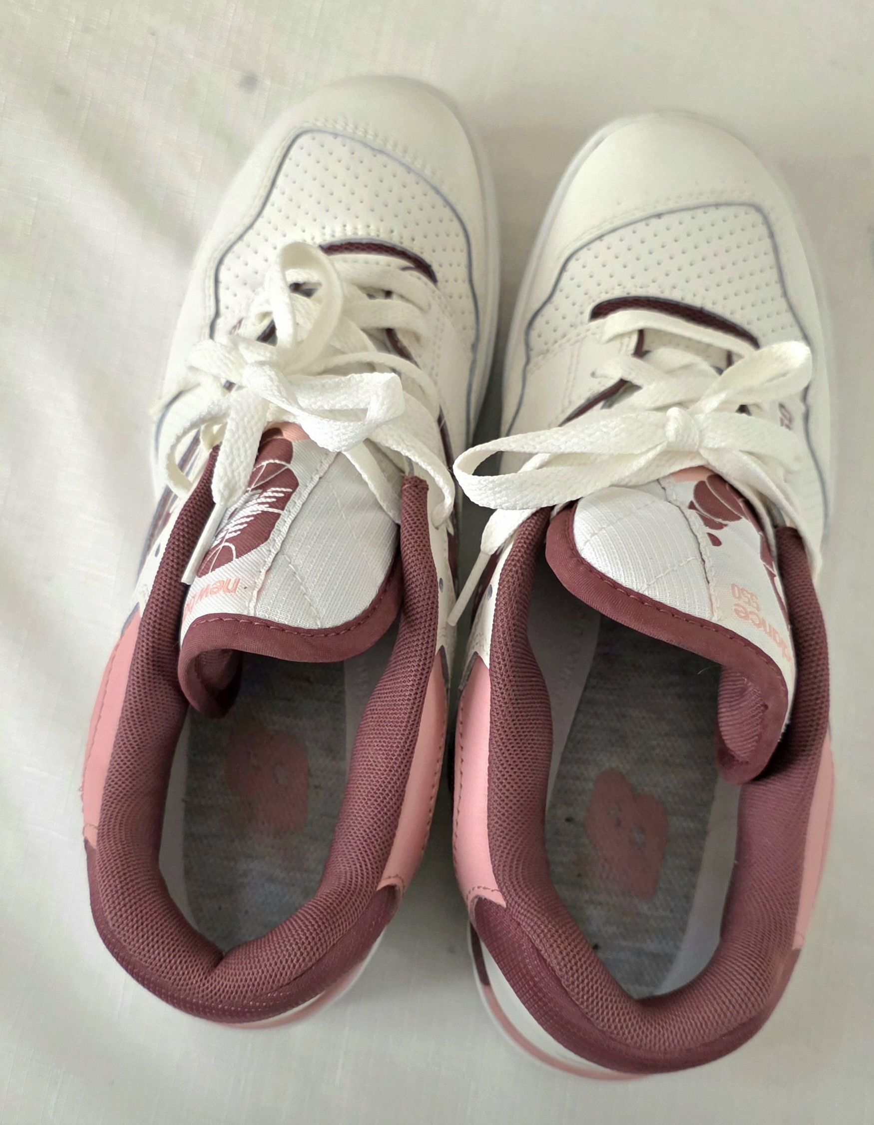 New Balance New Balance Women 550 sneakers 'Washed Burgundy10 Men 8.5 Size US 8 / EU 41 - 8 Thumbnail