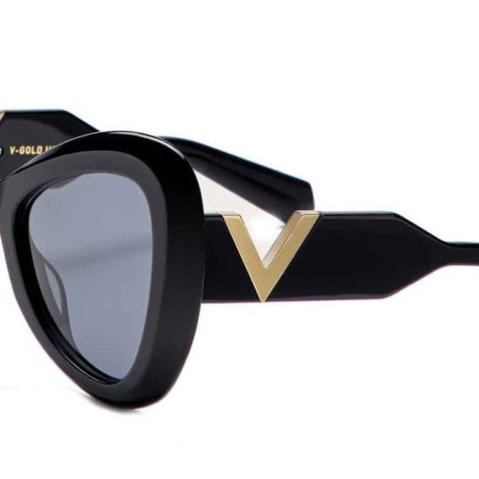 Valentino New! Valentino V GOLD III VLS 138A Sunglasses, Authentic Size ONE SIZE - 5 Thumbnail