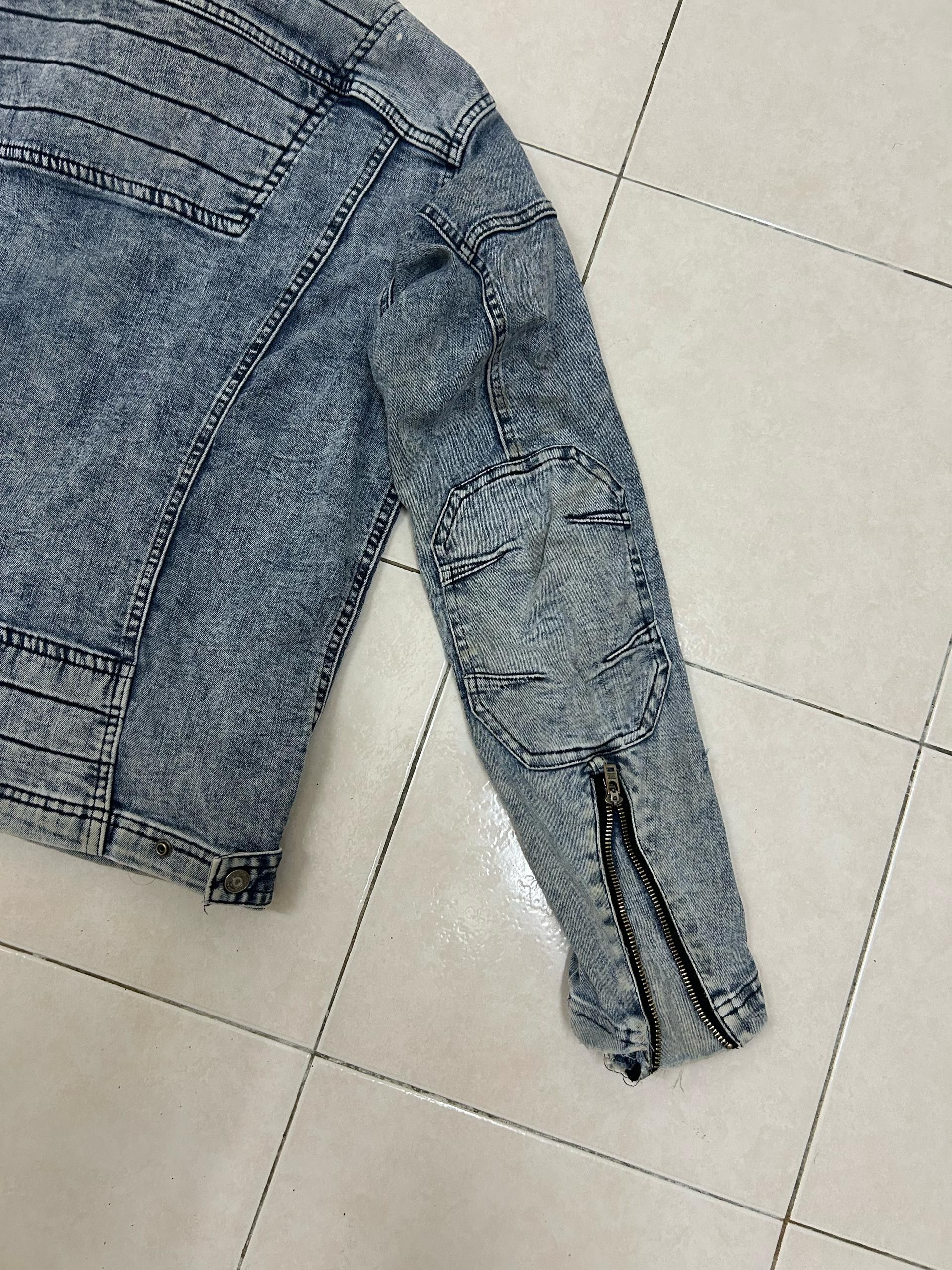 Vintage Rare Fielcore Denim Stretch Jacket Size US M / EU 48-50 / 2 - 13 Thumbnail