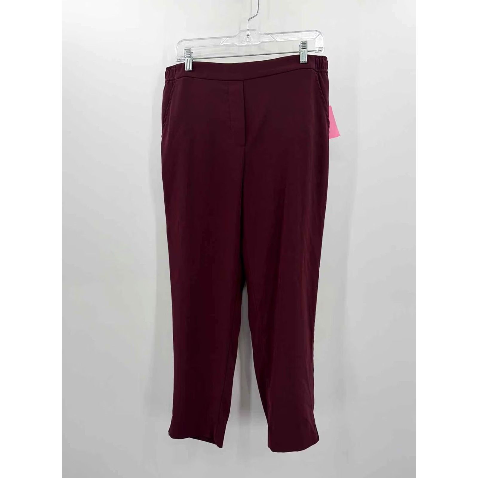 Vintage Pre-Owned WHBM Red Size 12 Pull On Pants Size 34" / US 12 / IT 48 - 2 Thumbnail
