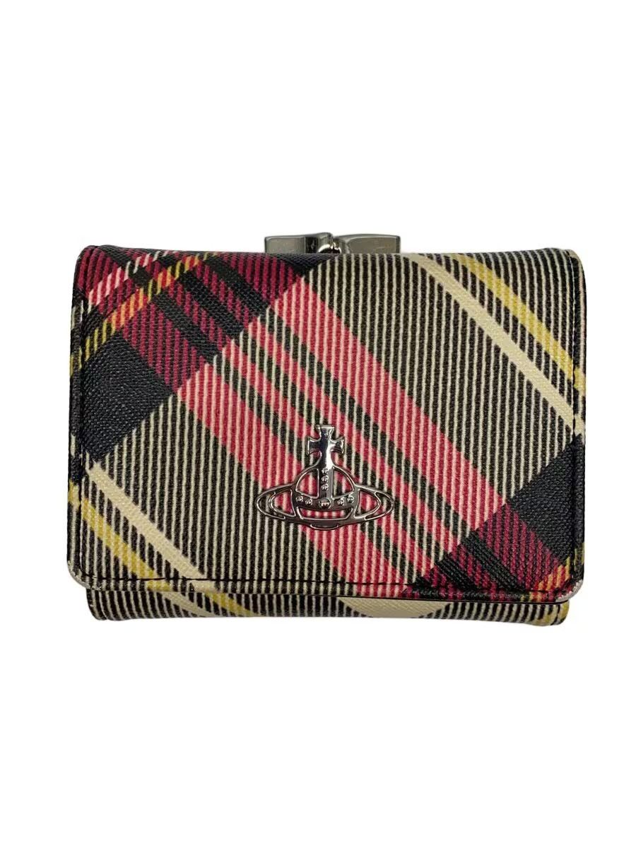Vivienne Westwood Plaid Orb Vegan Leather Wallet Size ONE SIZE - 1 Thumbnail