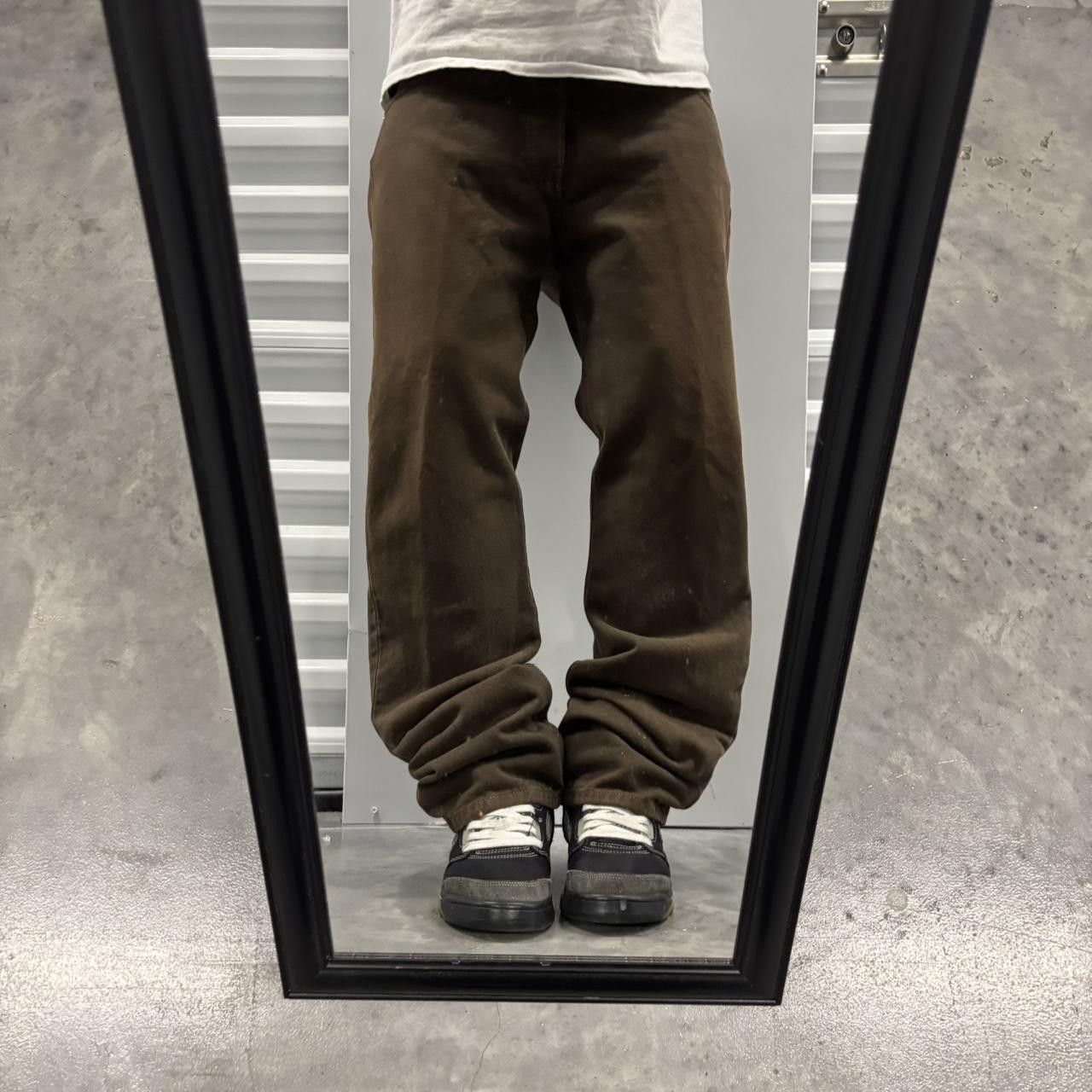 Levi's × Vintage Crazy Vintage Y2K/2000s Brown Levi’s 501 Essential Denim Jeans! Size US 32 / EU 48 - 1 Thumbnail