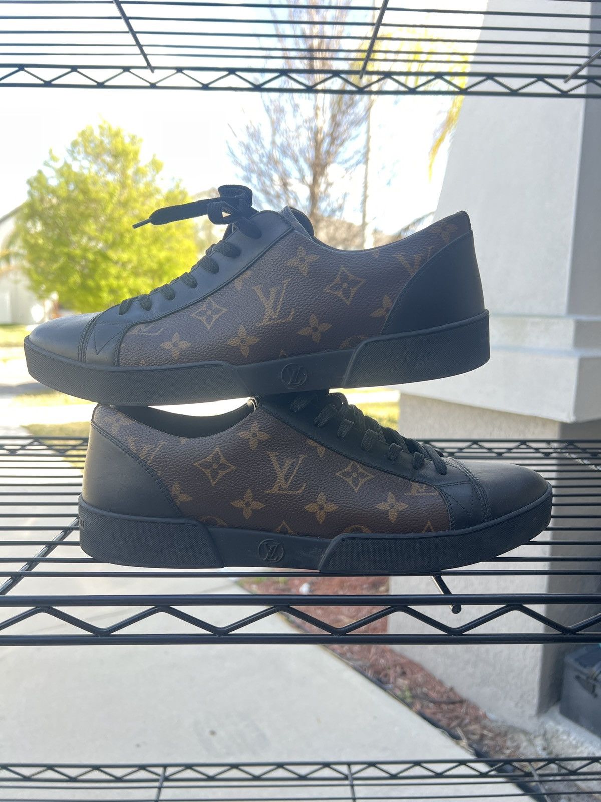 LV Brown Monogram Low Top Sneaker