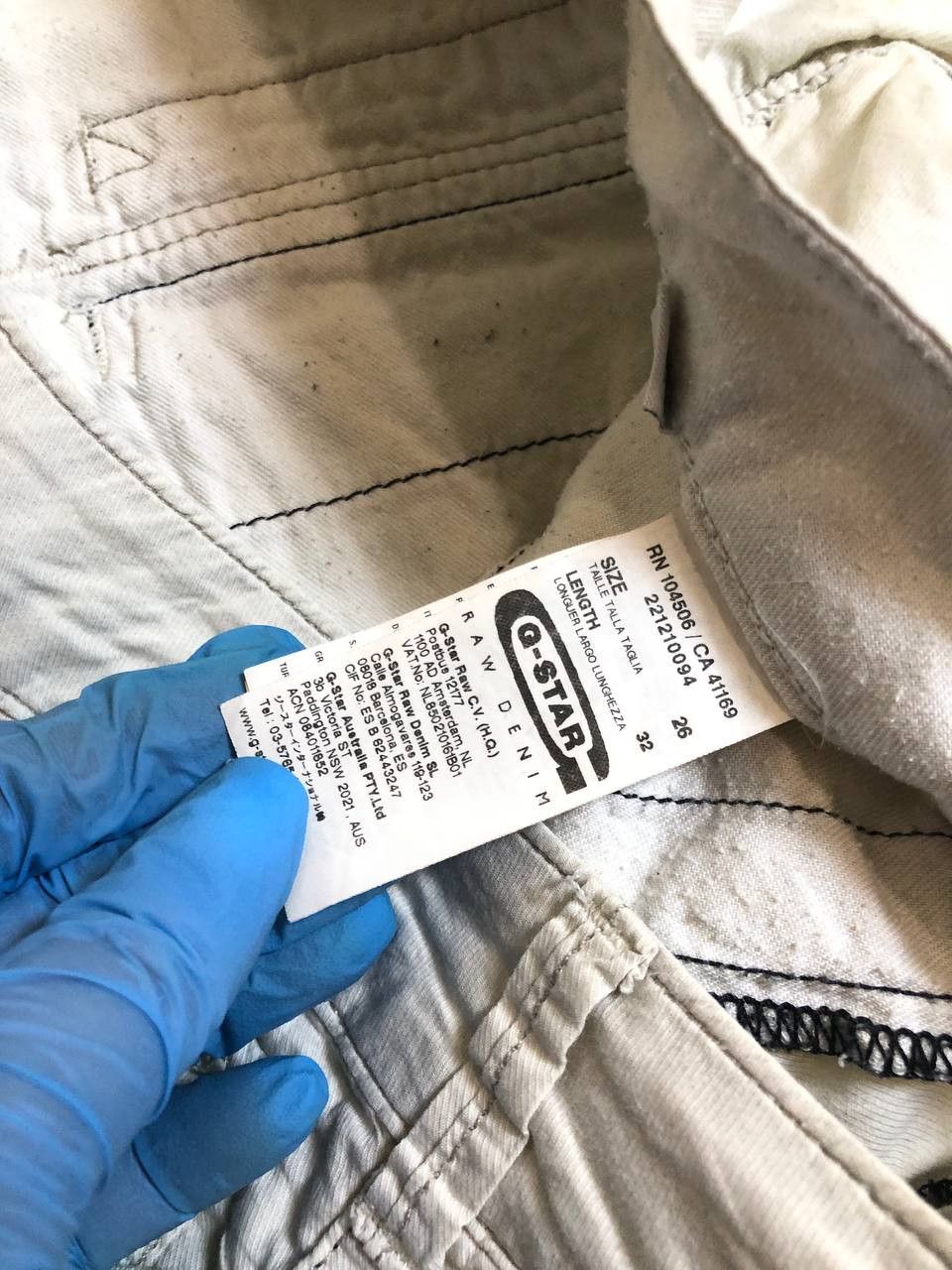 G-Star Vinatge G-STAR distressed Jeans Pants Cargo Size US 26 / EU 42 - 3 Thumbnail