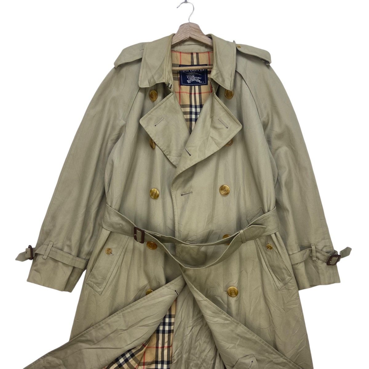 Burberry Prorsum Burberry’s Prorsum Nova Check Double Breasted Trench Coat Size US M / EU 48-50 / 2 - 5 Thumbnail