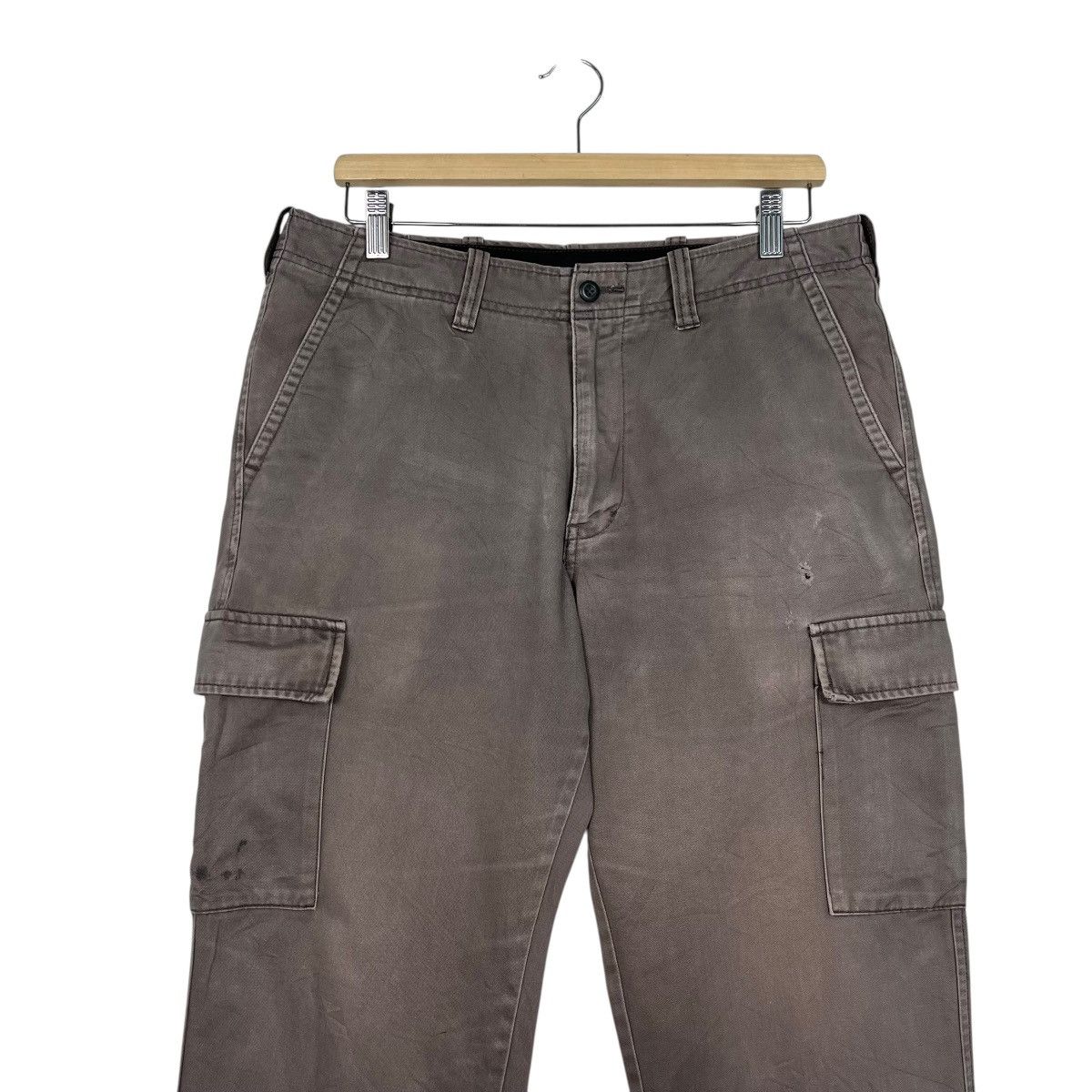 Japanese Brand Vintage Japanese Designer Tactical Cargo Pants Size US 33 - 3 Thumbnail
