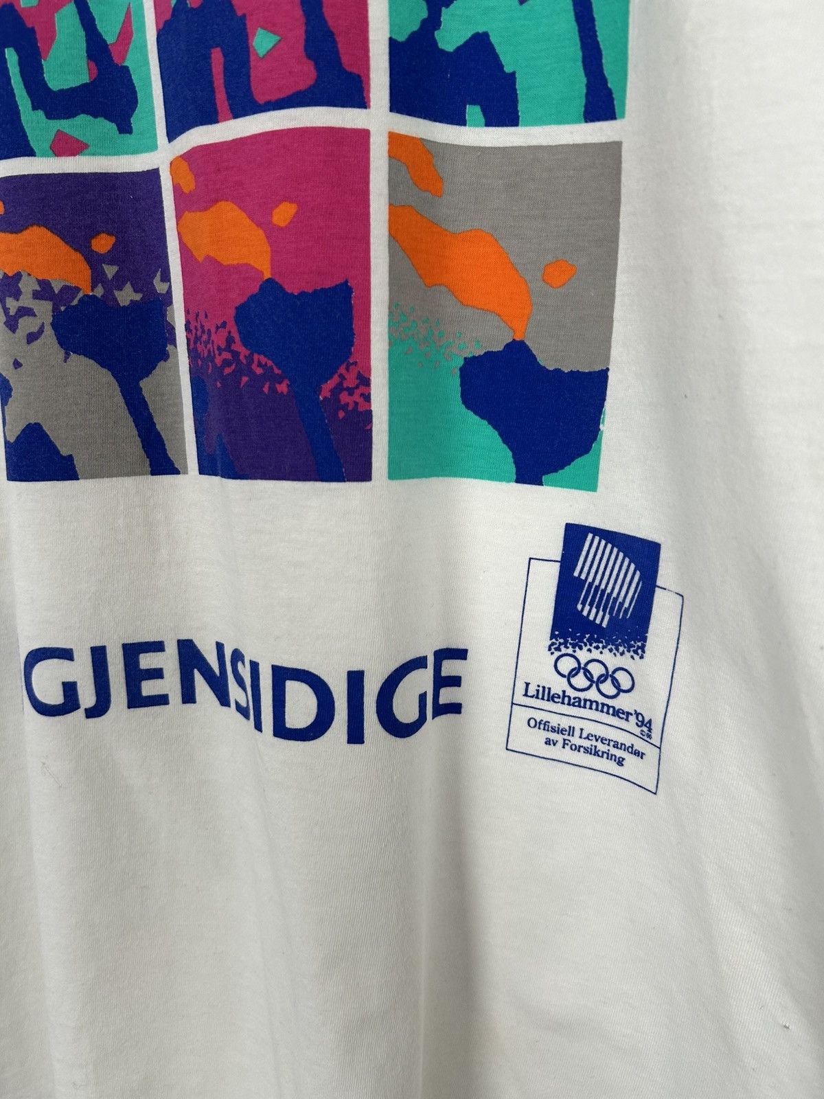 Vintage Vintage Lillehammer 1994 Winter Olympic Games Graphic Rare Size US XL / EU 56 / 4 - 4 Thumbnail