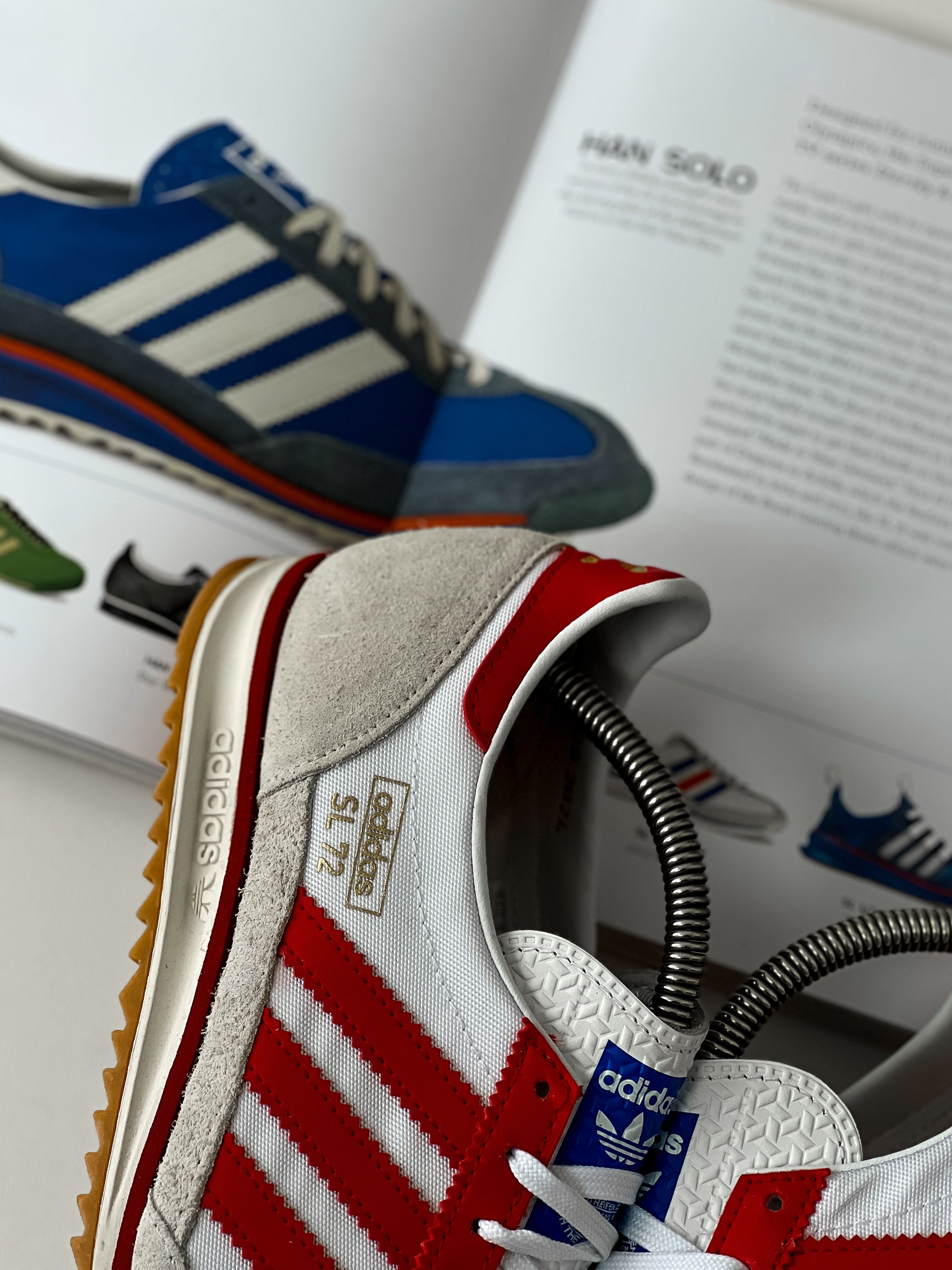 Adidas Adidas SL 72 | 75th Anniversary White Better Scarlet JP5277 Size US 8.5 / IT 38.5 - 6 Thumbnail