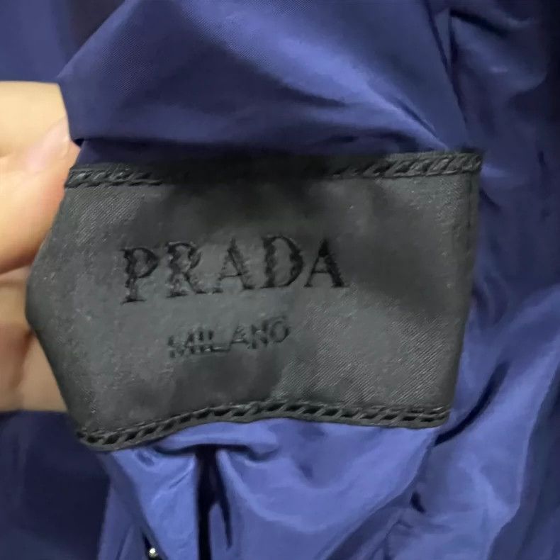 Prada Prada Color-blocked triangle double-sided nylon jacket 2502 Size US S / EU 44-46 / 1 - 6 Thumbnail