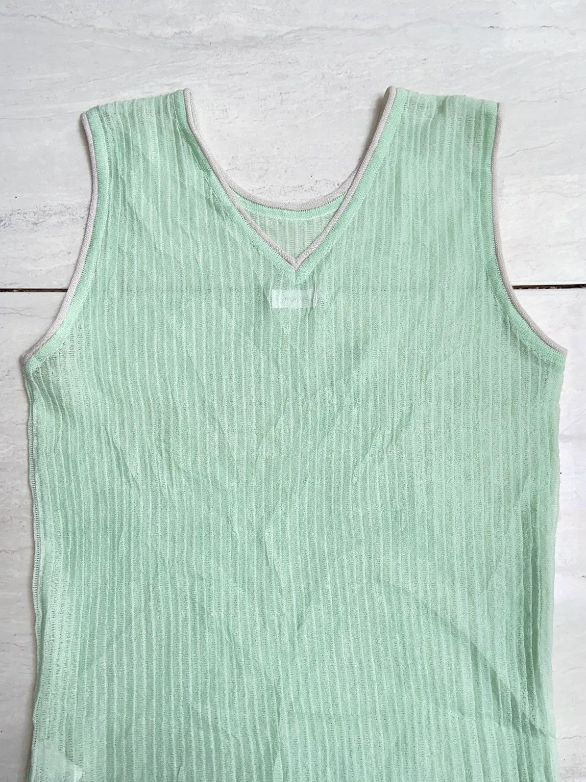 Designer × Japanese Brand LIFE WITH FLOWERS Mesh Knit T-shirt Size US XS / EU 42 / 0 - 3 Thumbnail