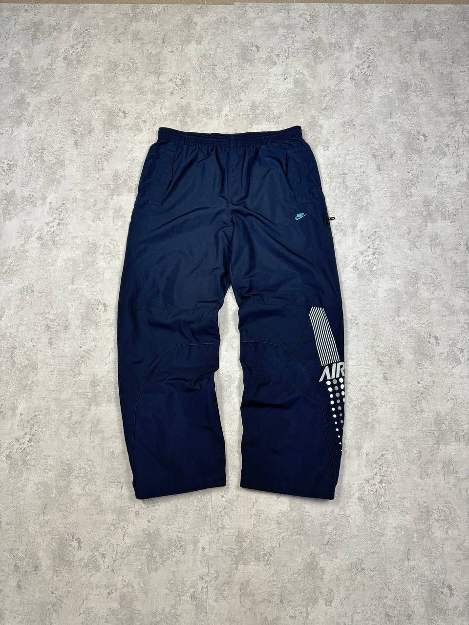 Nike Vintage Nike Y2K Nylon Baggy Sweatpants Size XL Size US 37 - 1 Thumbnail