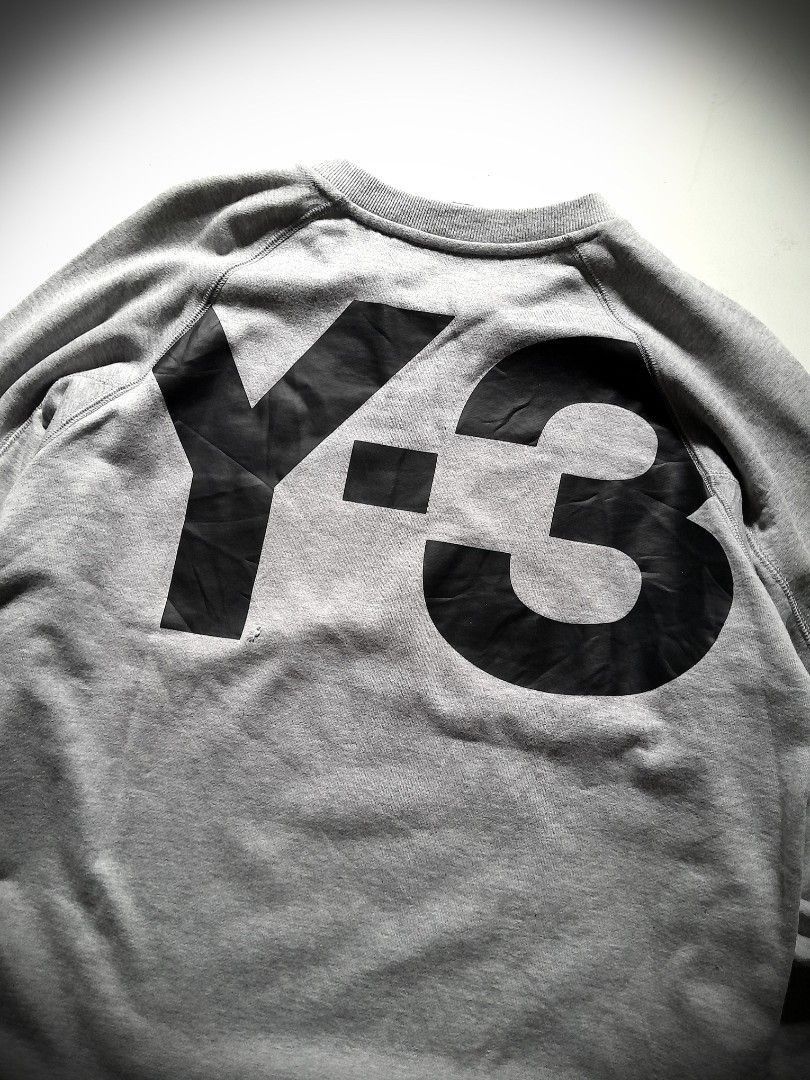 Adidas × Y-3 Y-3 x Adidas Classic Y3 Big Logo Sweatshirt Size US L / EU 52-54 / 3 - 4 Thumbnail