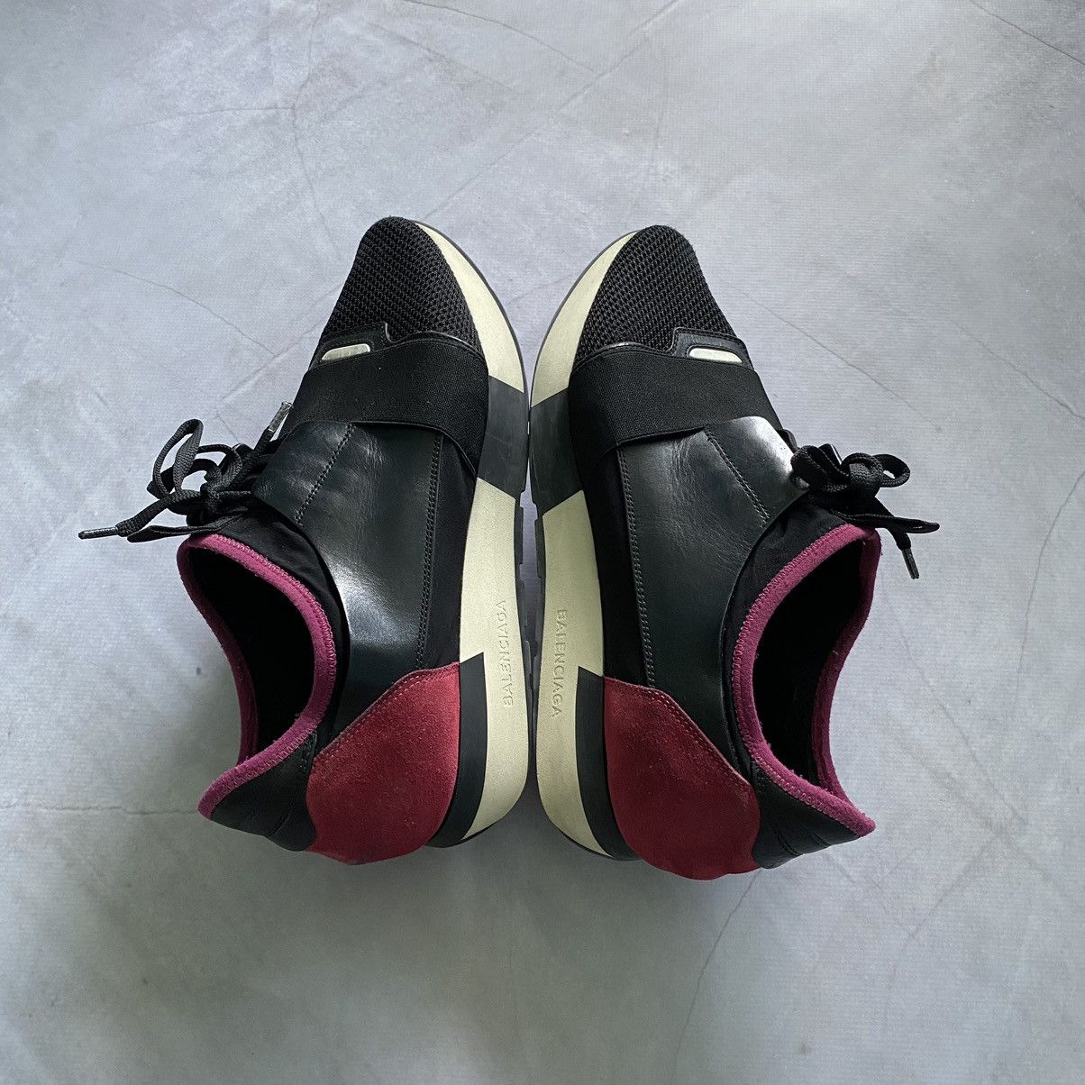 Balenciaga Balenciaga Race Runner Mesh Suede Drip Sneakers Shoes Y2K Size US 7 / EU 40 - 2 Thumbnail