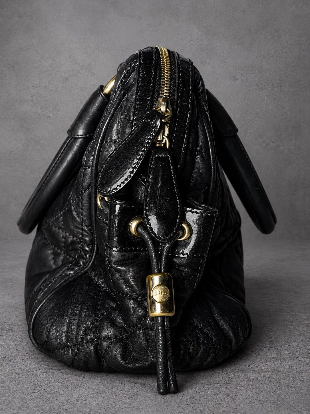 Christian Dior Monsieur DIOR QUILTED LEATHER BAG Size ONE SIZE - 3 Thumbnail