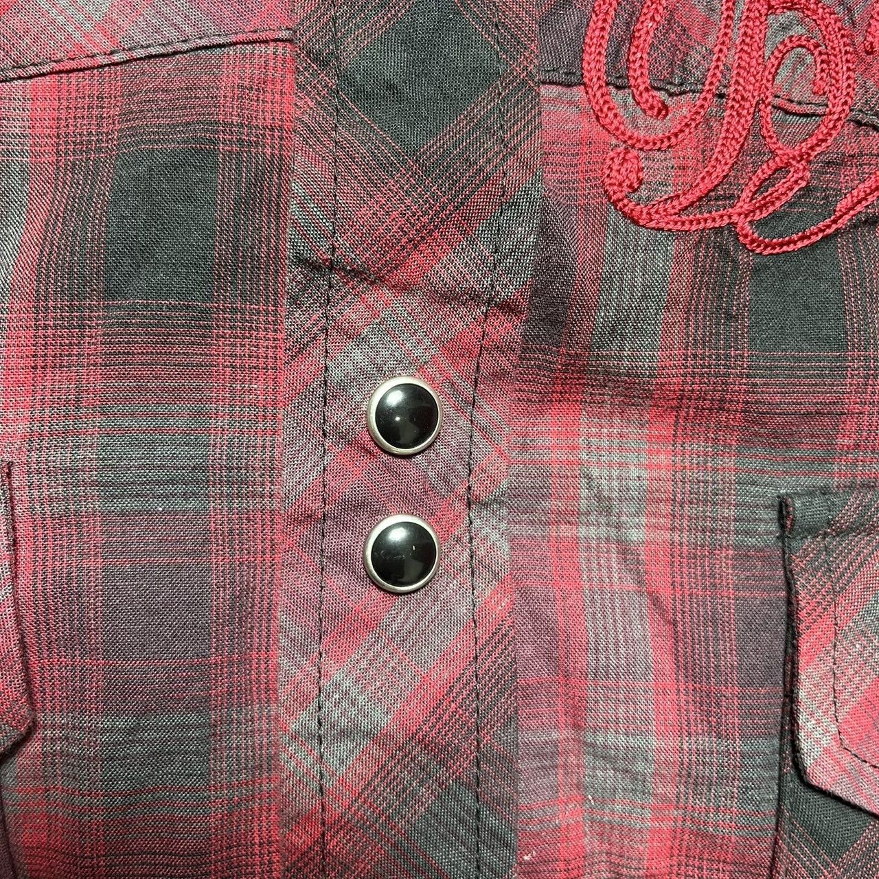 Japanese Brand × semanticdesign Semantic Design Paid Short Sleeve Shirt Size L / US 10 / IT 46 - 8 Thumbnail