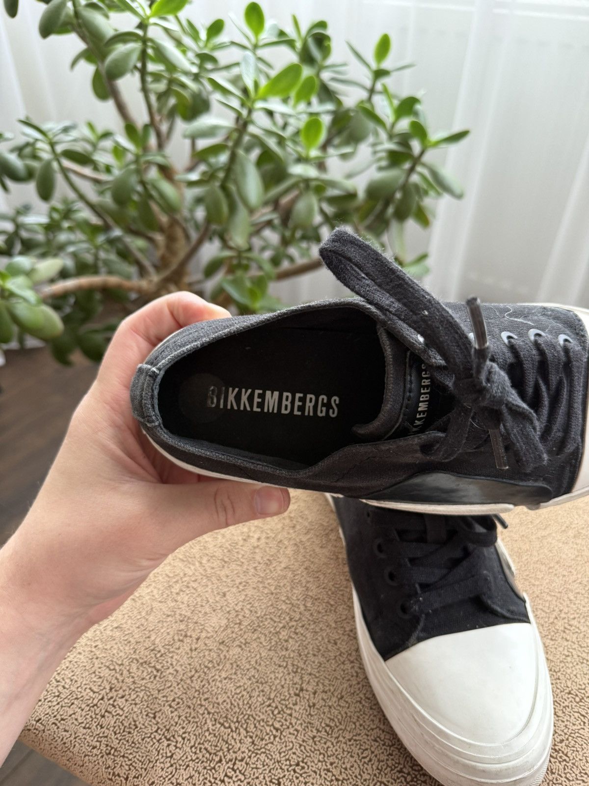 Dirk Bikkembergs Dirk Bikkembergs Black Canvas sneakers Size 38, US 8 Size US 8 / IT 38 - 7 Thumbnail