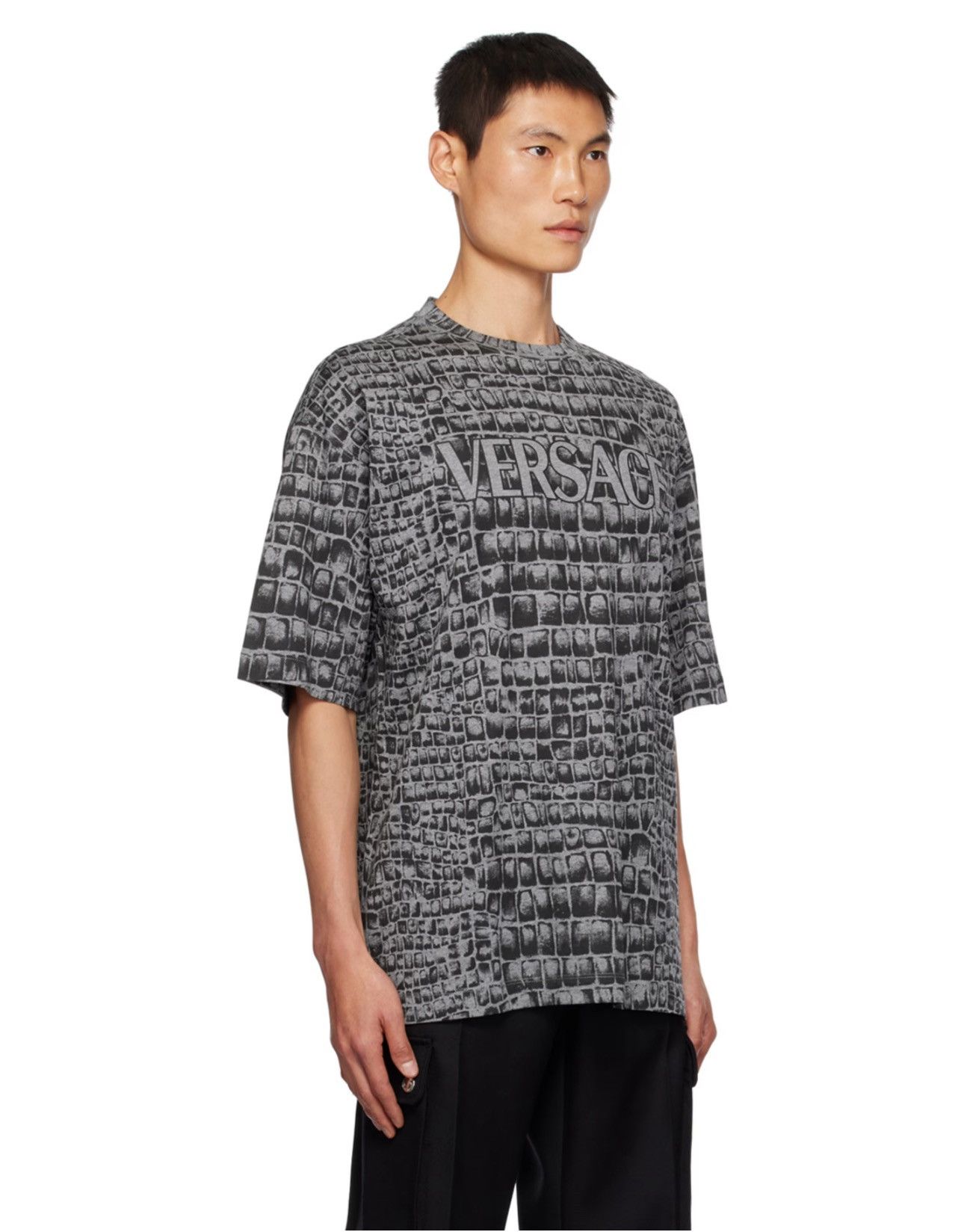 Versace versace crocodile coccodrillo t shirt size XL BNWT Size US XL / EU 56 / 4 - 5 Thumbnail