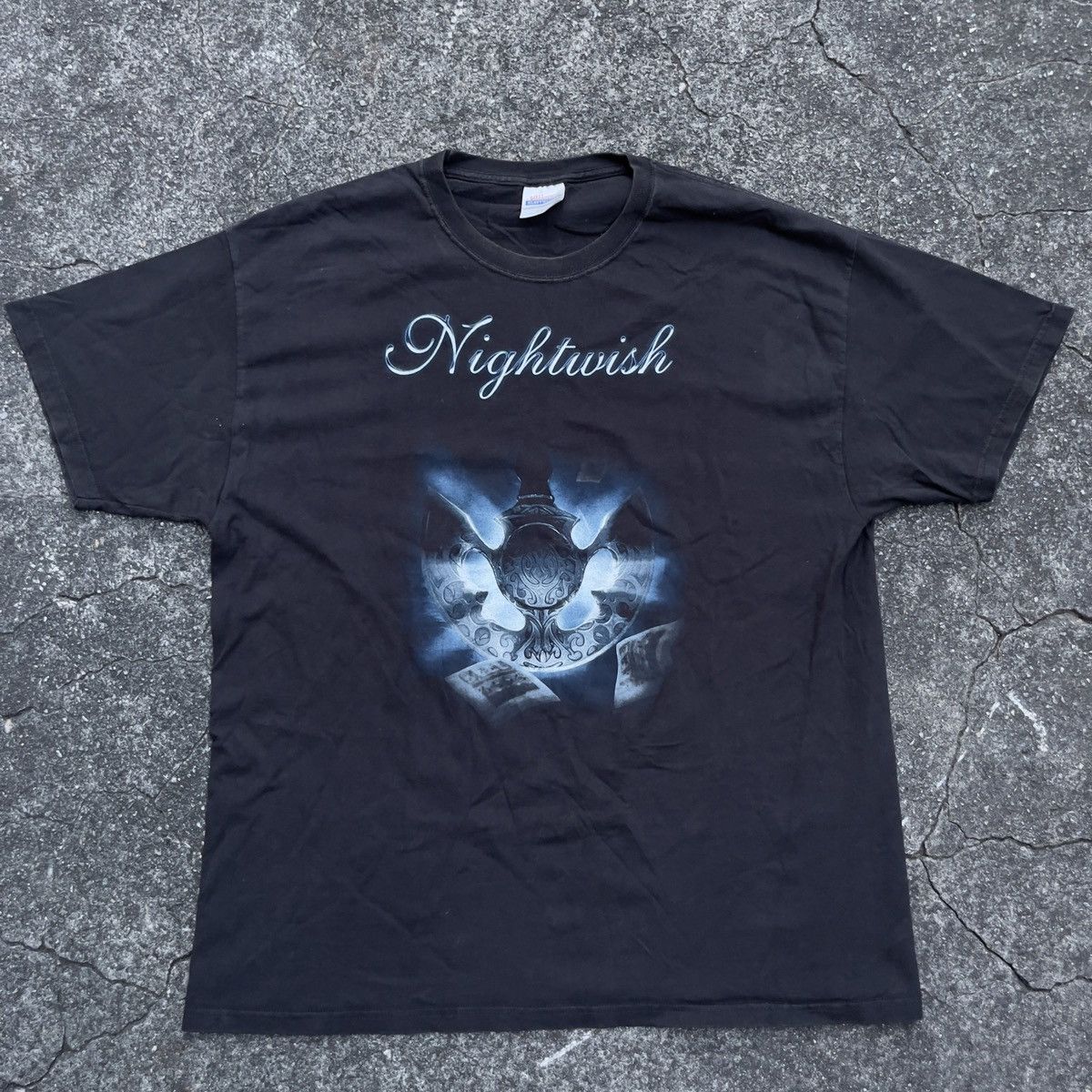 Band Tees × Hanes × Vintage Vintage 2007 NIGHTWISH PASSION PLAY Tour Shirt Size US XL / EU 56 / 4 - 1 Thumbnail