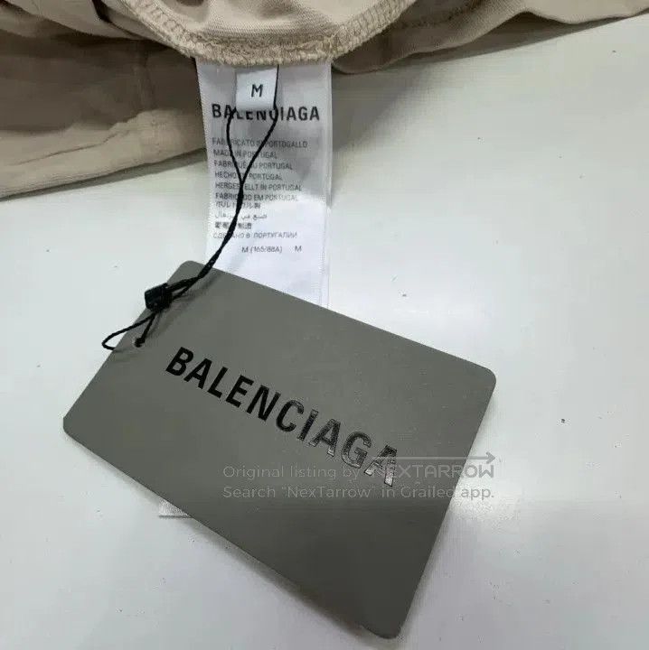 Balenciaga Balenciaga Logo Print Short Sleeve T. Size US M / EU 48-50 / 2 - 3 Thumbnail