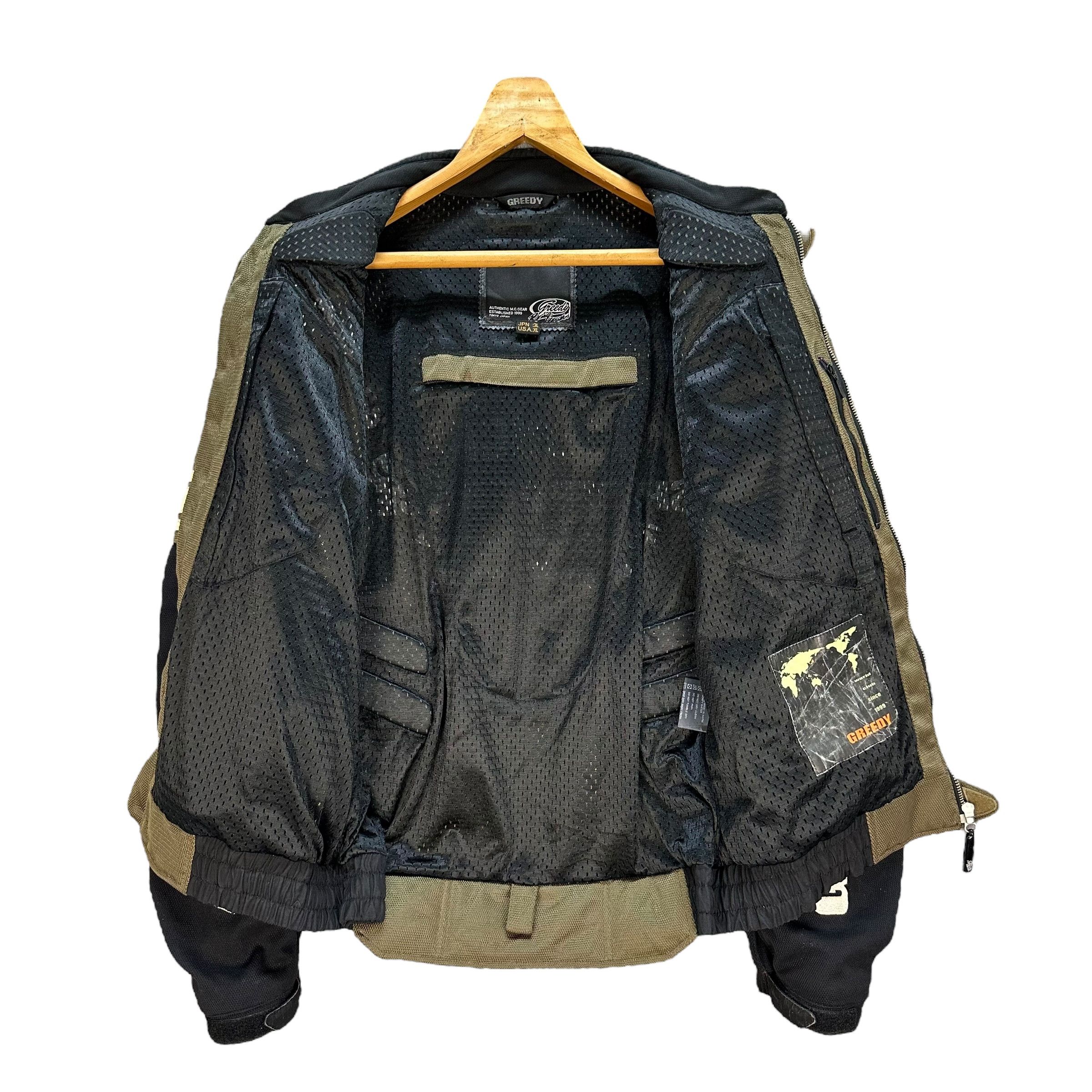 Vintage GREEDY RACING Motorcycles Jacket #A17-0413 Size US XL / EU 56 / 4 - 11 Thumbnail
