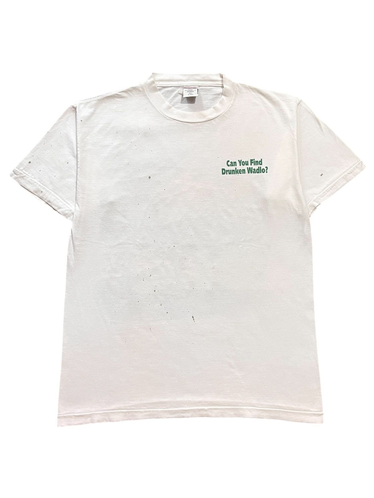 Vintage Vintage 1996 Can You Find Drunken Wadlo? Size US L / EU 52-54 / 3 - 2 Thumbnail