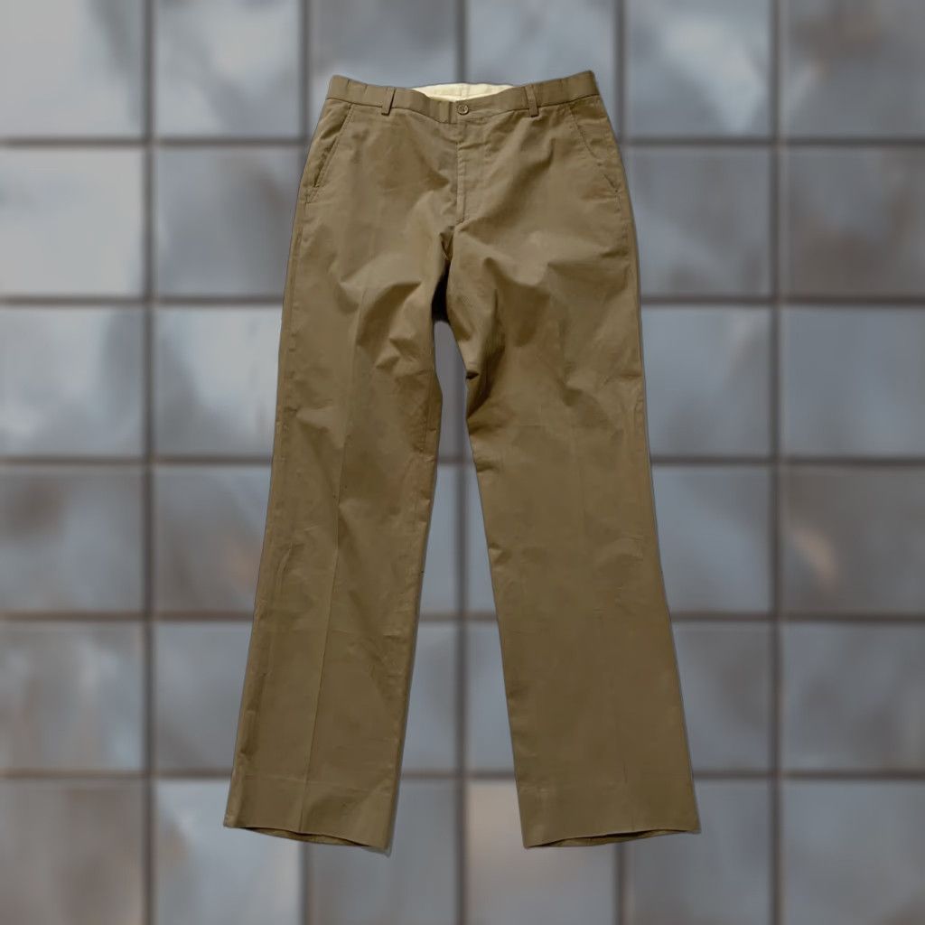 Ralph Lauren Ralph Lauren Black Label Khaki Golf Flat Front Casual Mens Pants Sz. 35 Beige 32in Inseam 35 Waist Flat Front Khakis Mens Pants Size US 35 - 1 Thumbnail