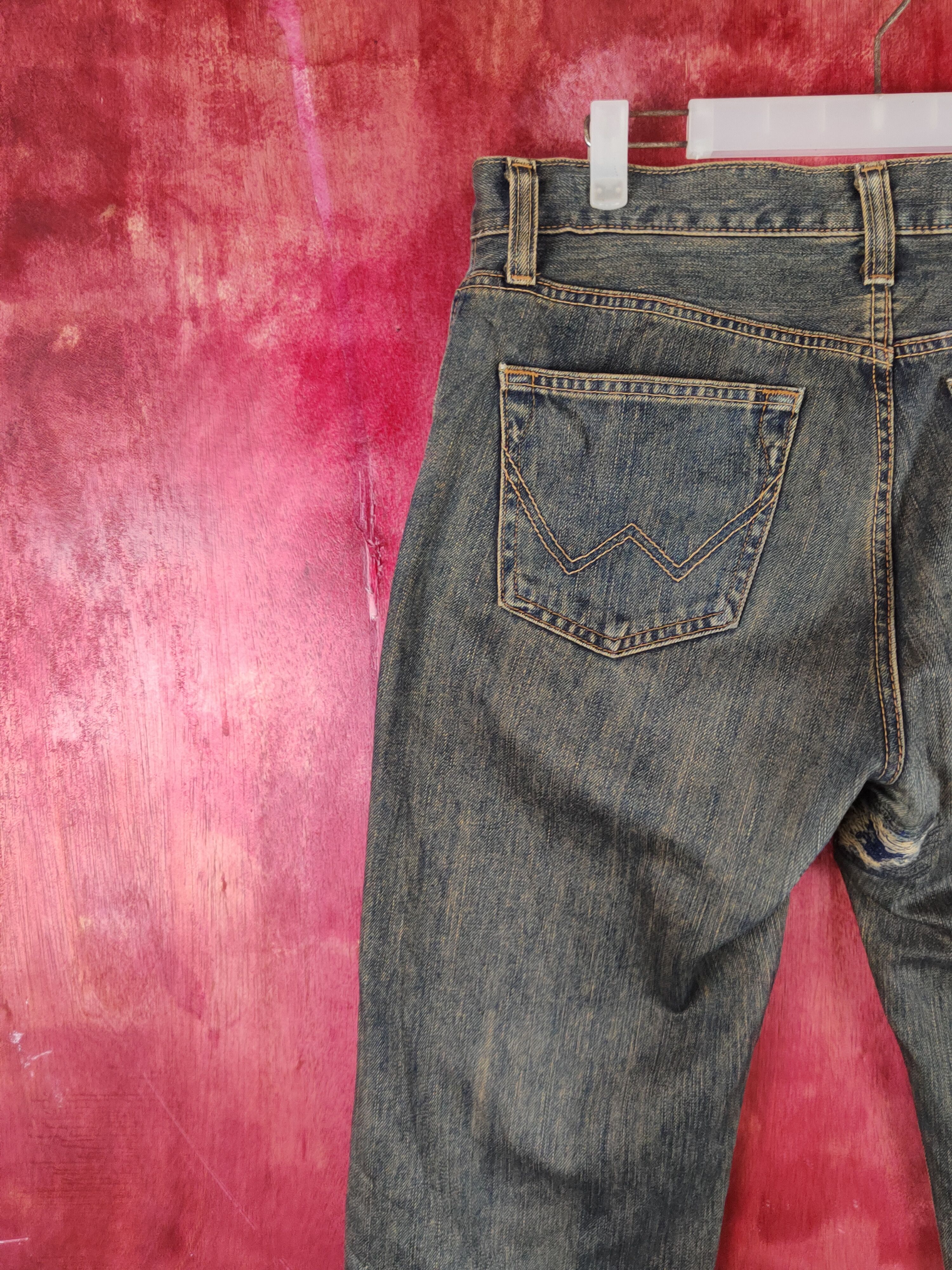 Edwin Edwin Dark Blue Faded Multipocket Denim #S1618 Size US 34 / EU 50 - 9 Thumbnail