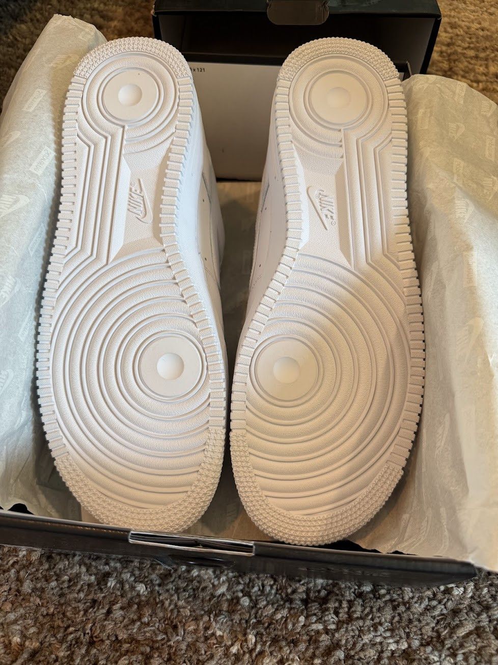 Nike × Supreme `Supreme x Nike Air Force 1 Low White DS Size 12 SS20 Size US 12 / EU 45 - 2 Thumbnail