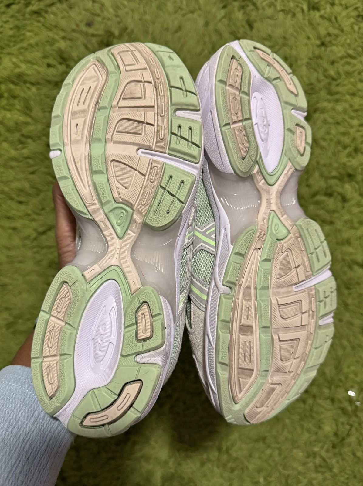 Asics ASICS Gel-1130 'Jade Oyster Grey' Size US 8 / IT 38 - 5 Thumbnail