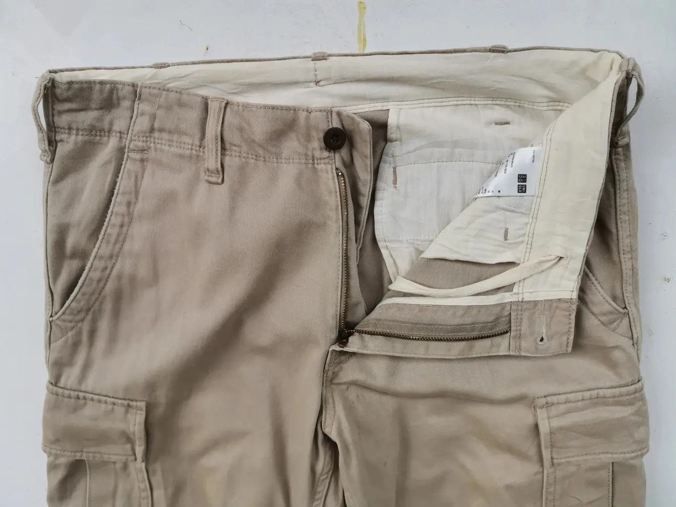 Japanese Brand Uniqlo Tactical Cargo Multipocket Pants Size US 33 - 5 Thumbnail
