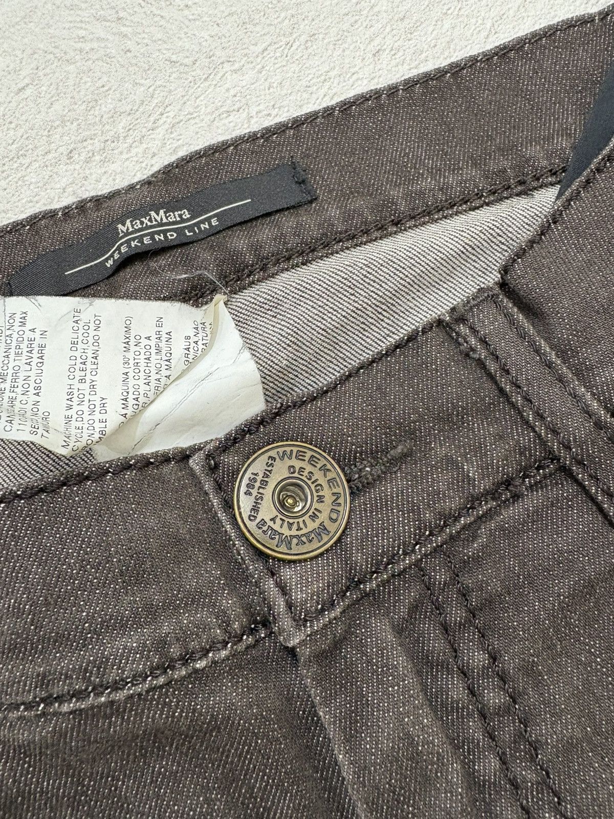 Weekend Max Mara 2000s Max mara denim pants Size 26" / US 2 / IT 38 - 4 Thumbnail