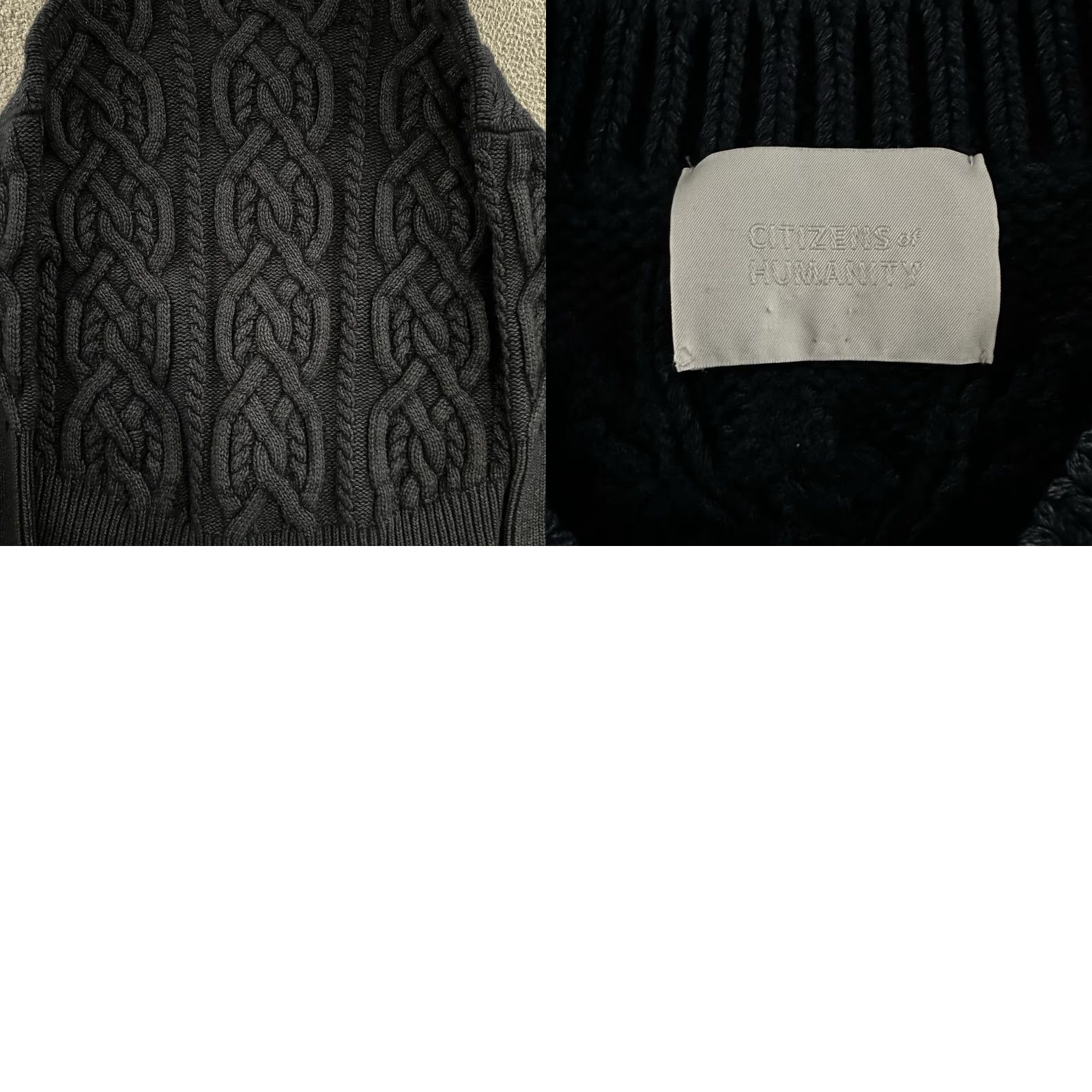 Citizens Of Humanity Citizens Of Humanity Sweater Womens Blue M Wool Blend Cable-Knit Pullover Zola Medium Size M / US 6-8 / IT 42-44 - 8 Thumbnail