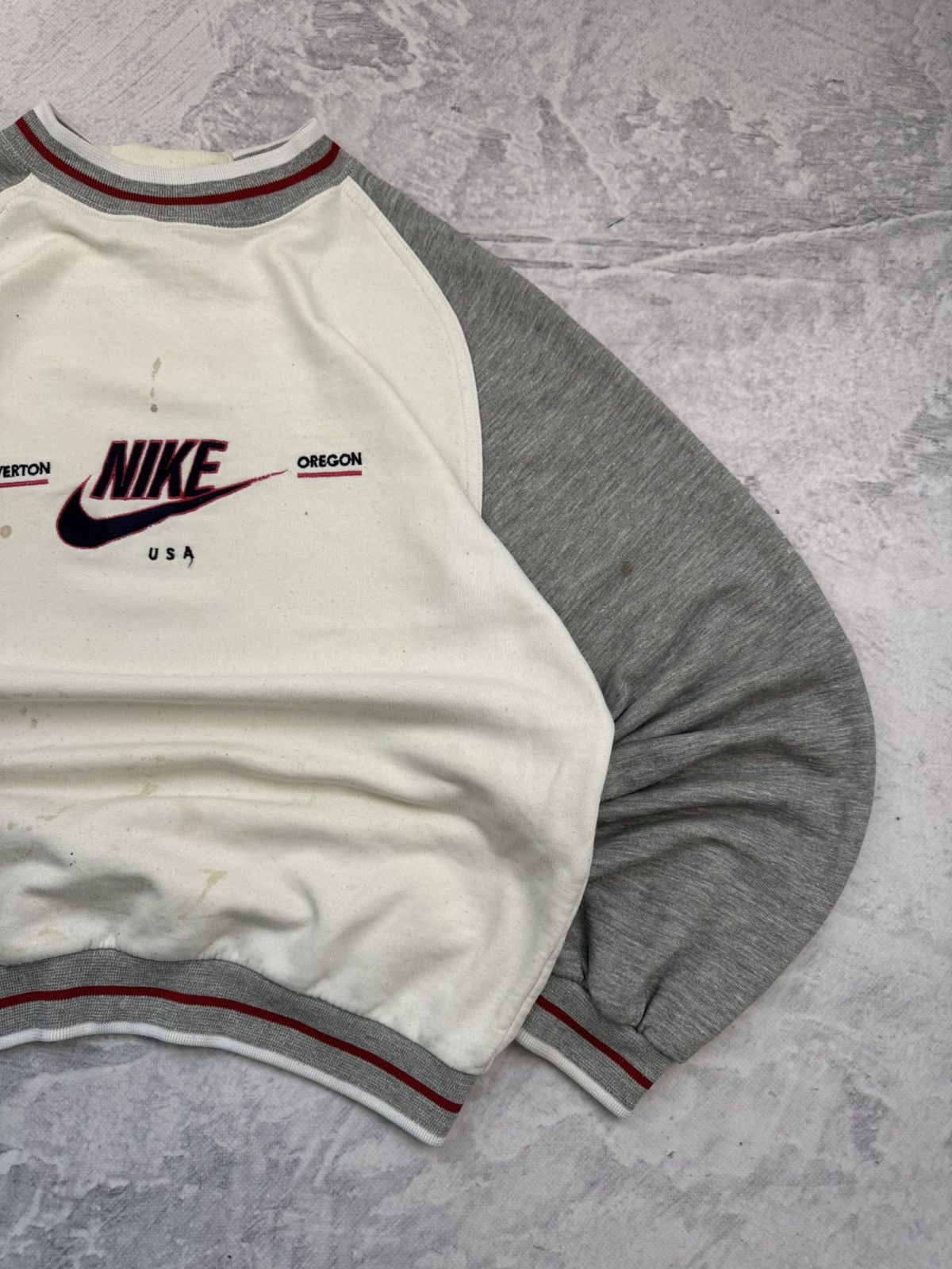 Nike × Vintage NIKE VINTAGE CENTER LOGO OVERSIZE BOXY SWEATSHIRT Size US M / EU 48-50 / 2 - 5 Thumbnail