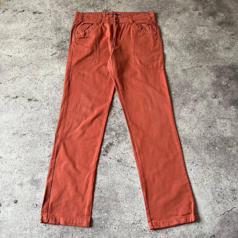 Designer × Vintage Vintage Italian Straight Teraccota Pants Jeans Size 52 Size US 33 - 1 Thumbnail