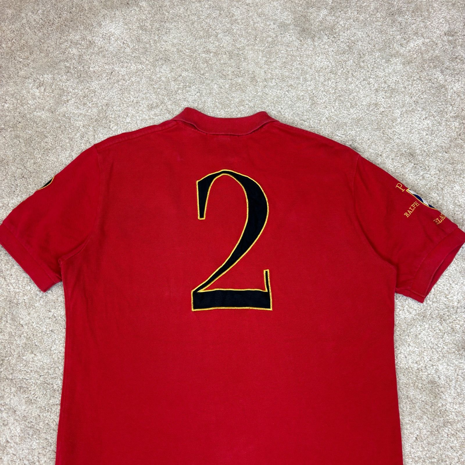Polo Ralph Lauren Vintage Polo Ralph Lauren Blackwatch Crest Polo Shirt Mens S Size US S / EU 44-46 / 1 - 4 Thumbnail