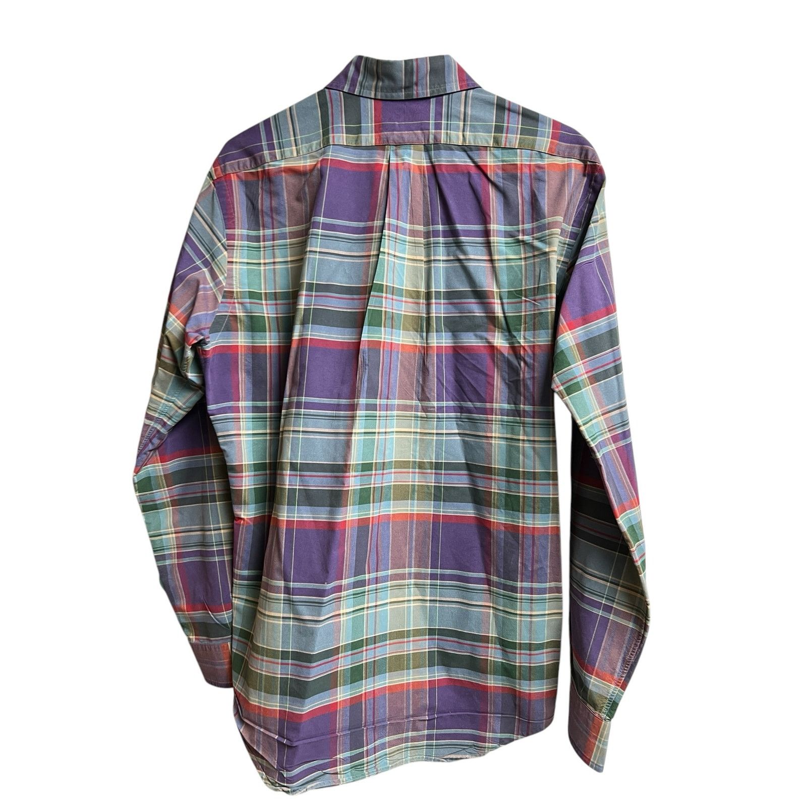 Ralph Lauren Ralph Lauren Classic Fit Muted Purple Green Plaid Medium Size US M / EU 48-50 / 2 - 9 Thumbnail