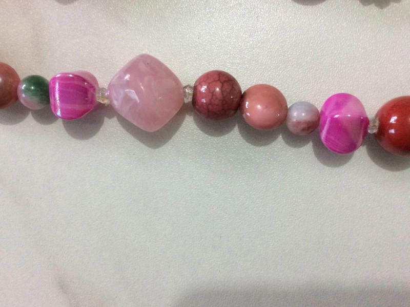 Designer lovely Gift for Women's beads pink Necklace Size ONE SIZE - 6 Thumbnail