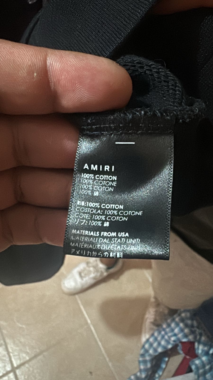 Amiri Amiri Long Sleeve Size US S / EU 44-46 / 1 - 3 Thumbnail