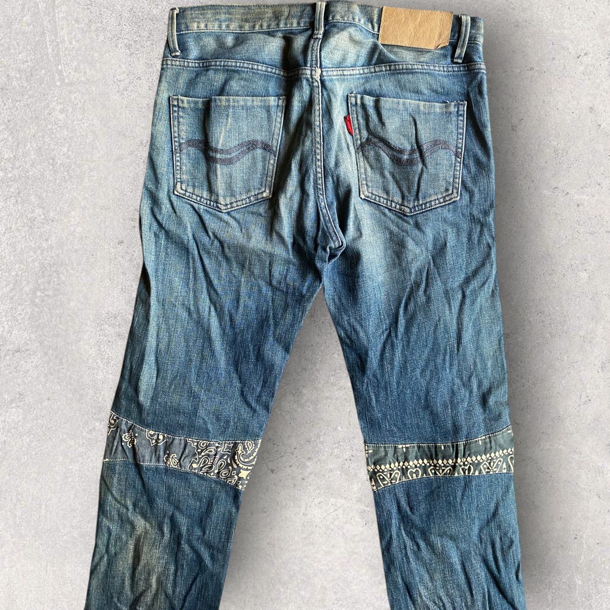 Sasquatchfabrix SS11 Bandana Biker Details Stretch Denim Size US 32 / EU 48 - 5 Thumbnail