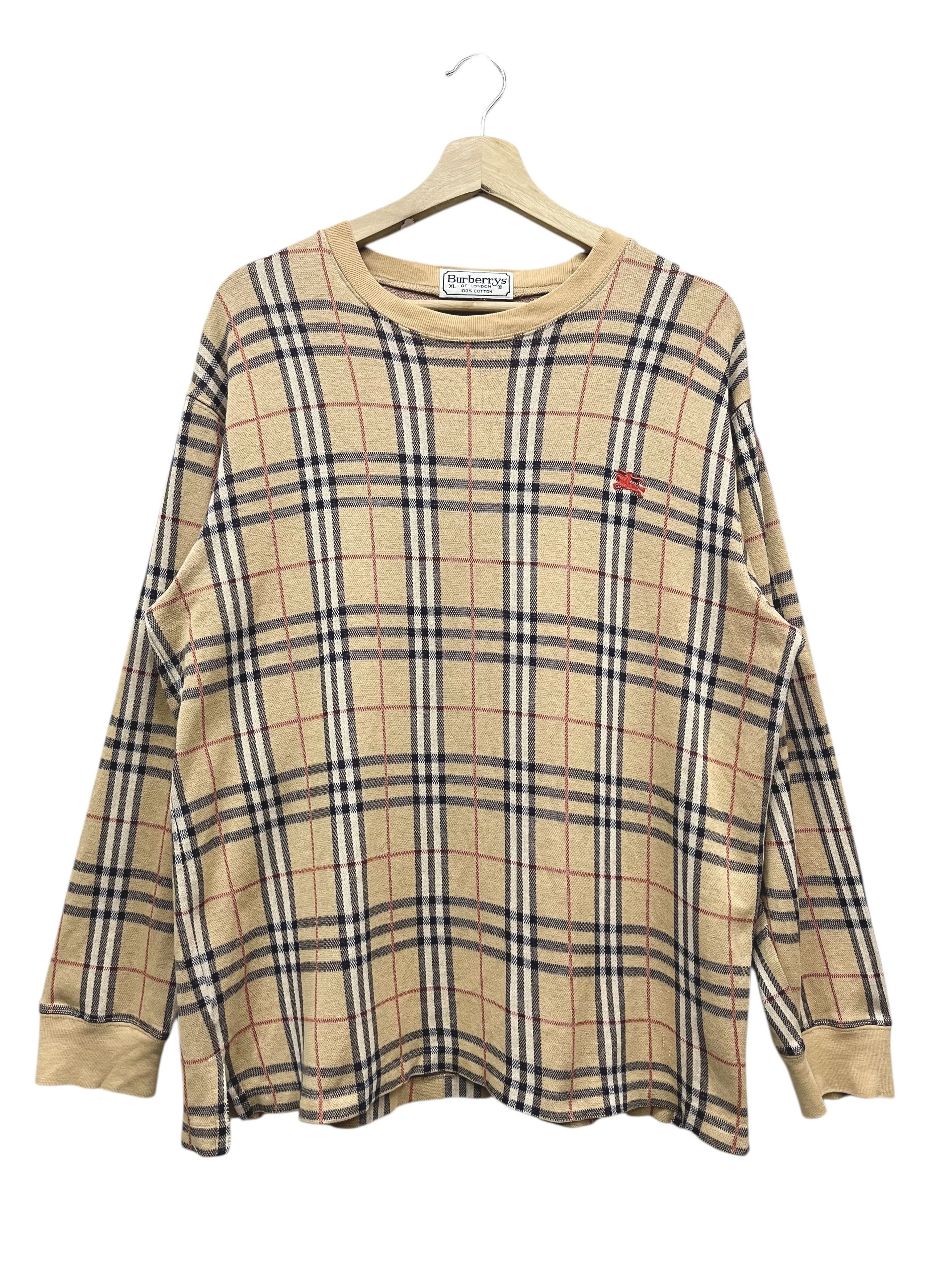トップス vintage Burberry's novacheck sweater ep トップス vintage Burberry's novacheck sweater ep vintage