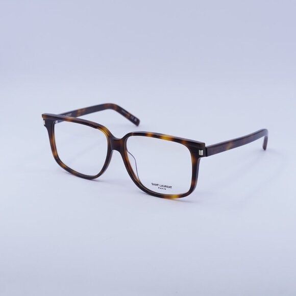 Saint Laurent SL599OPT 002 Eyeglasses Dark Havana 58mm