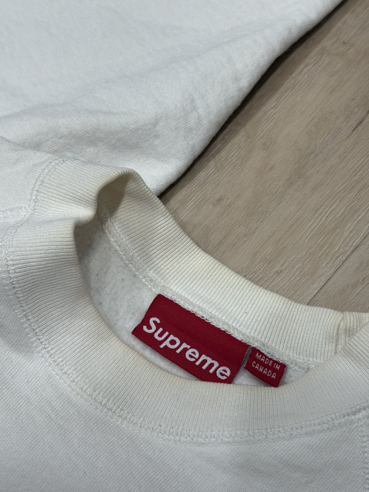 Supreme Supreme 2006 Teal on White Box Logo Crewneck Sweatshirt Size US L / EU 52-54 / 3 - 17 Thumbnail